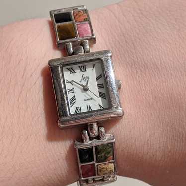 Vintage Aria sterling silver watch