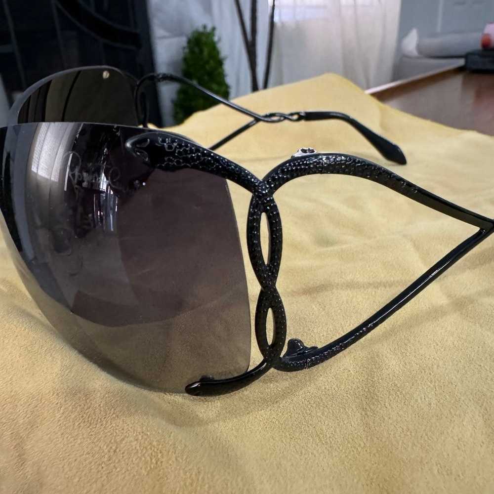 Roberto Cavalli shield Sunglasses Y2K vintage - image 4