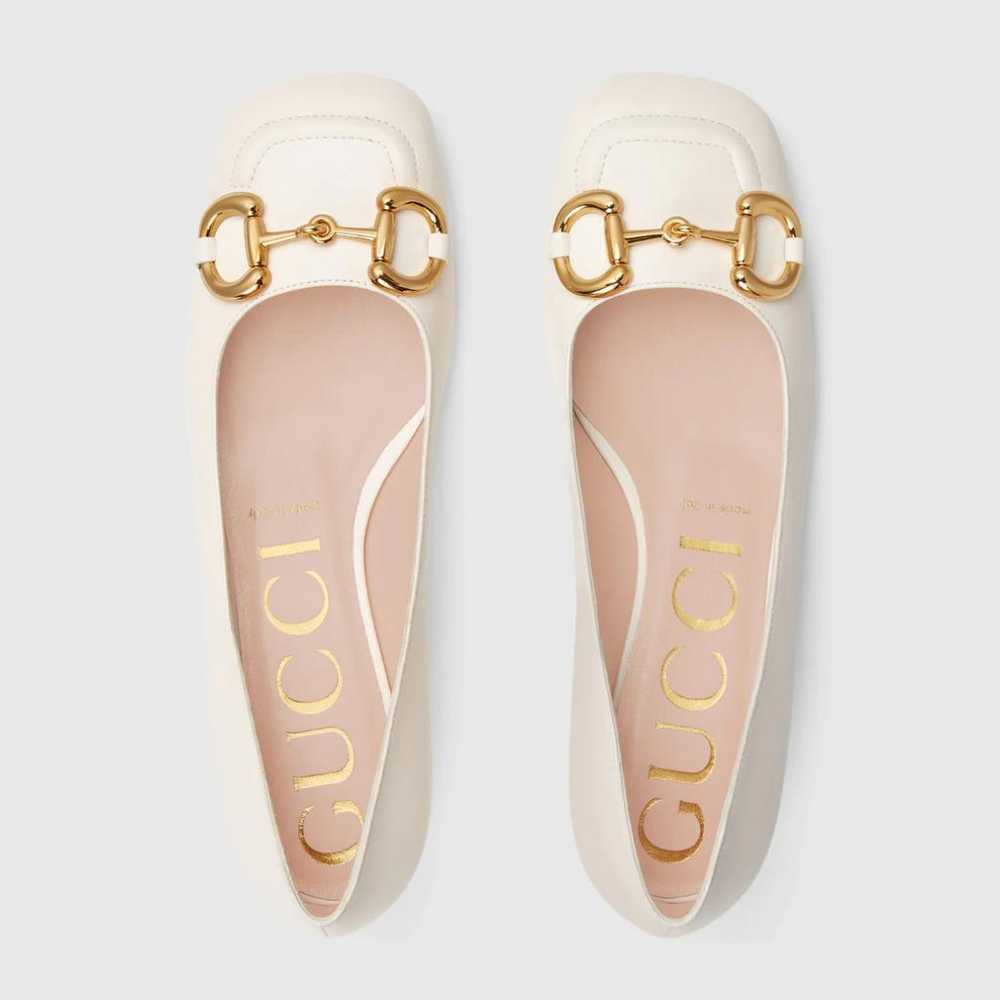 Gucci Leather ballet flats - image 2