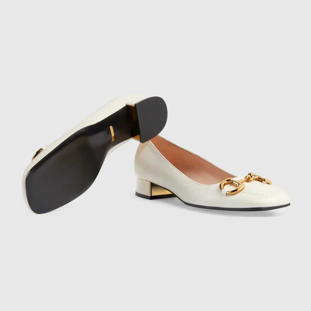 Gucci Leather ballet flats - image 3