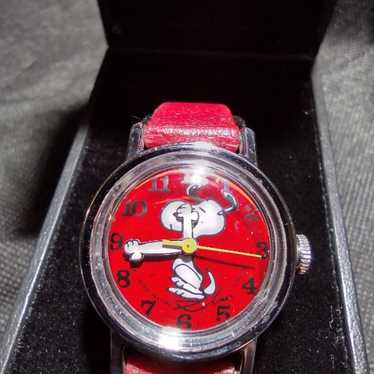 Vintage 1958 Women's Snoopy Timex Watch - image 1