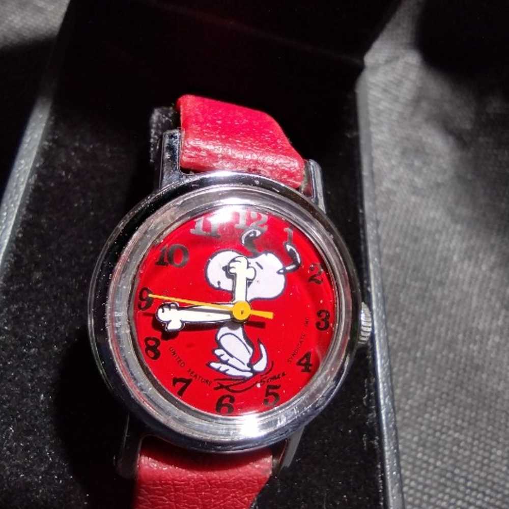 Vintage 1958 Women's Snoopy Timex Watch - image 2