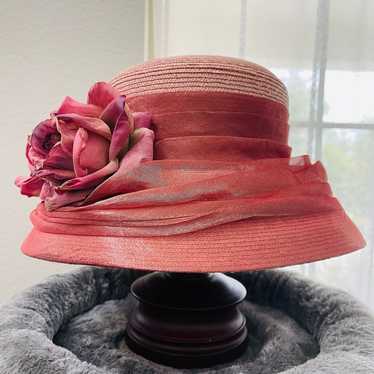 Vintage Italy Grevi straw hat