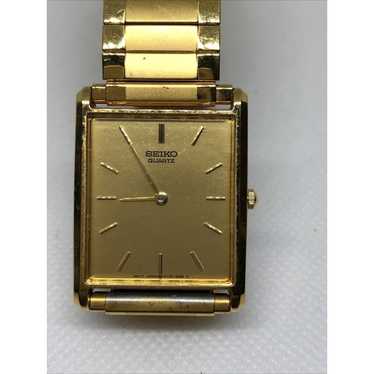 Vintage Seiko Woman’s  5Y30-5069 Gold Tone Dial Q… - image 1