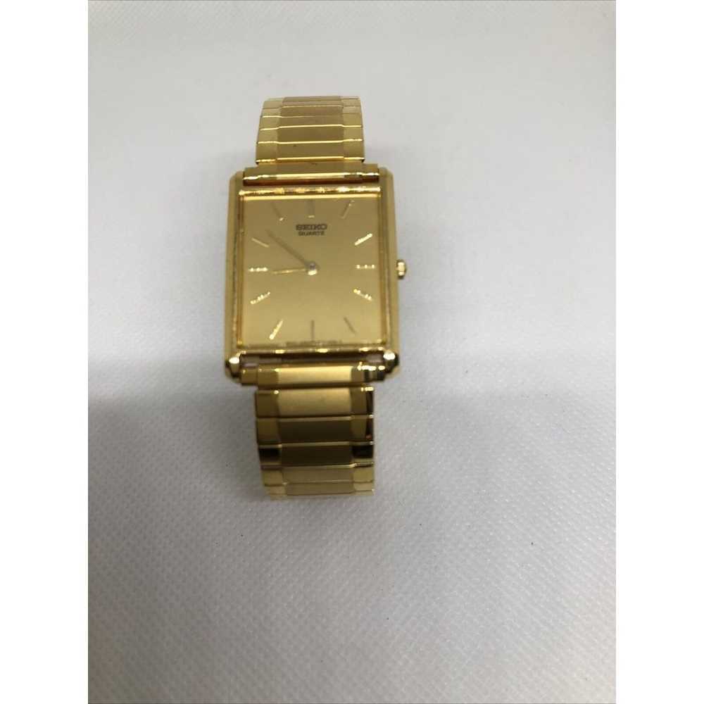 Vintage Seiko Woman’s  5Y30-5069 Gold Tone Dial Q… - image 2