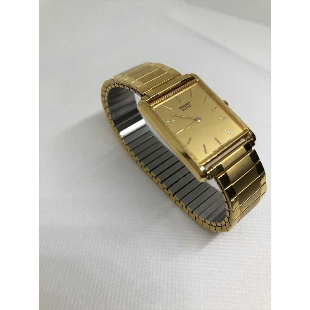 Vintage Seiko Woman’s  5Y30-5069 Gold Tone Dial Q… - image 7