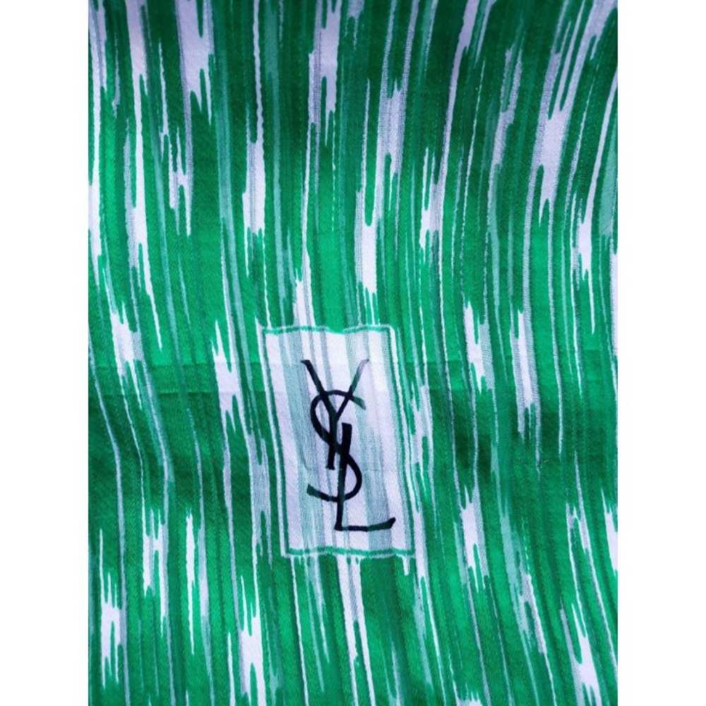 Vintage YSL double layered scarf - image 5