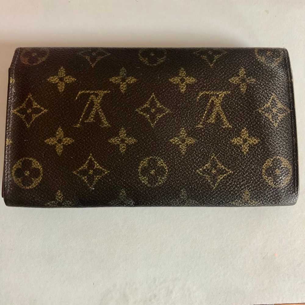 Vintage Louis Vuitton Monogram Sarah Long Wallet - image 2