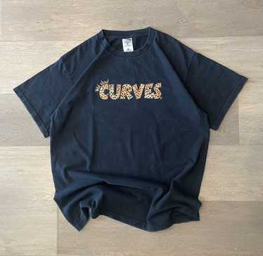 Streetwear × Tee × Vintage Crazy Vintage 90s CURV… - image 1