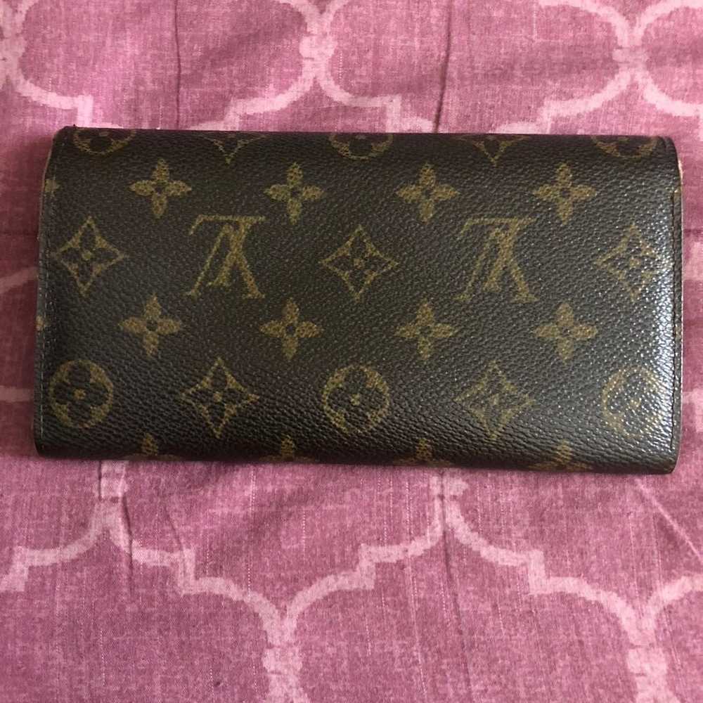 Vintage Louis Vuitton monogram Sarah Wallet - image 3