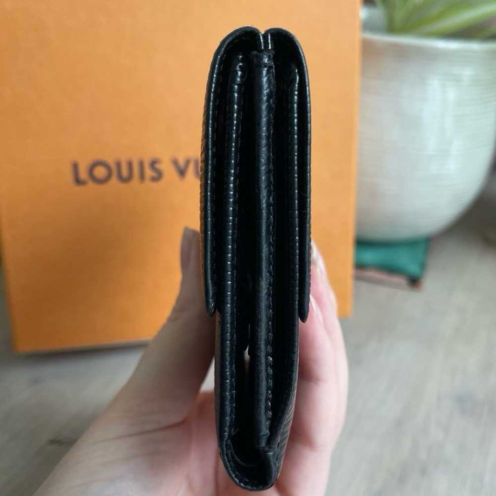 Louis Vuitton Black Epi Leather Compact Wallet - image 8