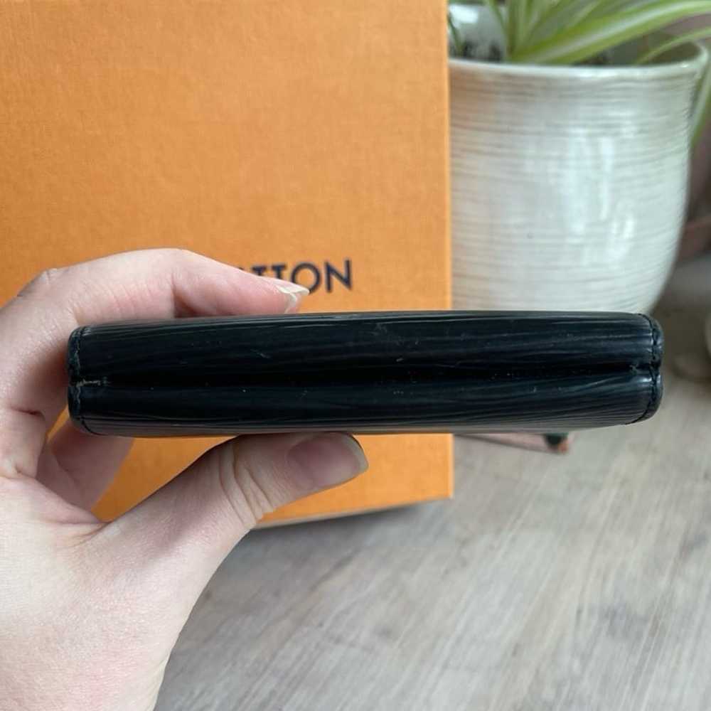 Louis Vuitton Black Epi Leather Compact Wallet - image 9