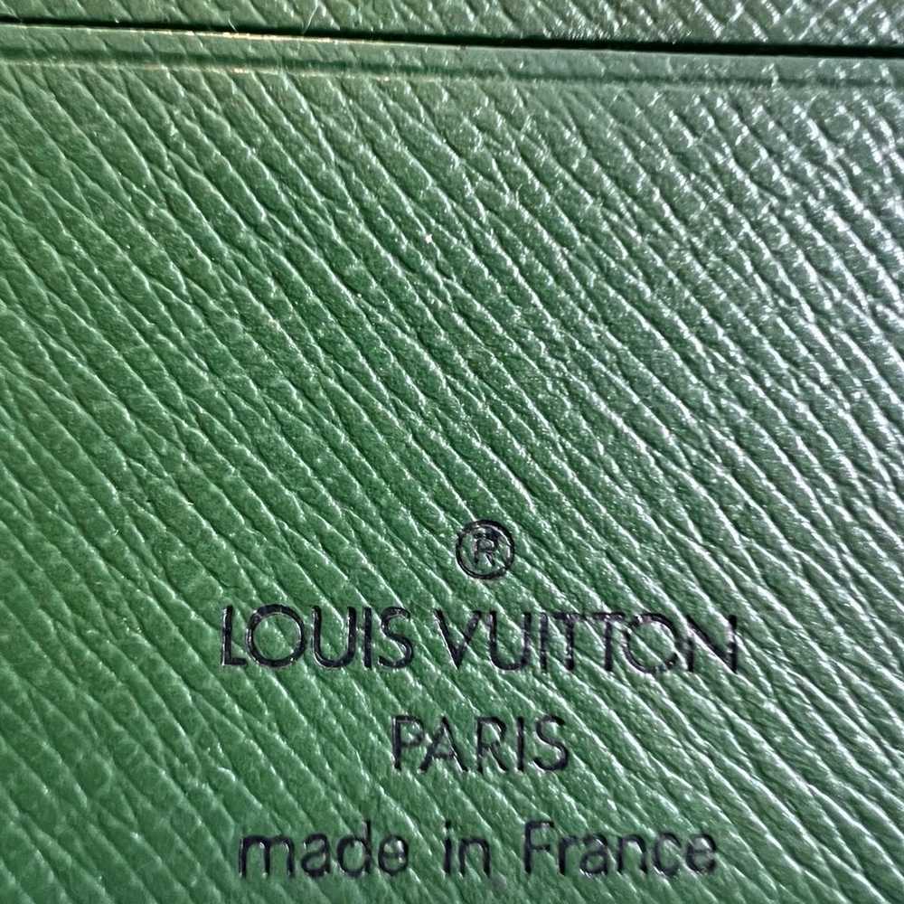 LV green epi wallet - vintage - image 5