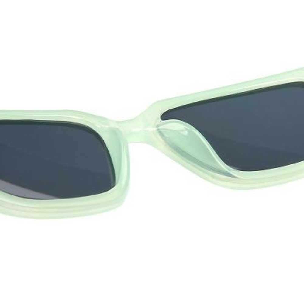 Green Frame Cat Eye Sunglasses Wholesale Custom V… - image 2