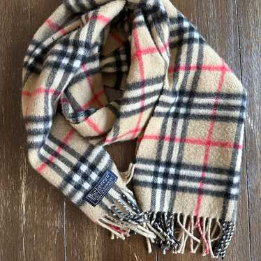 Vintage Burberry nova check scarf - image 1