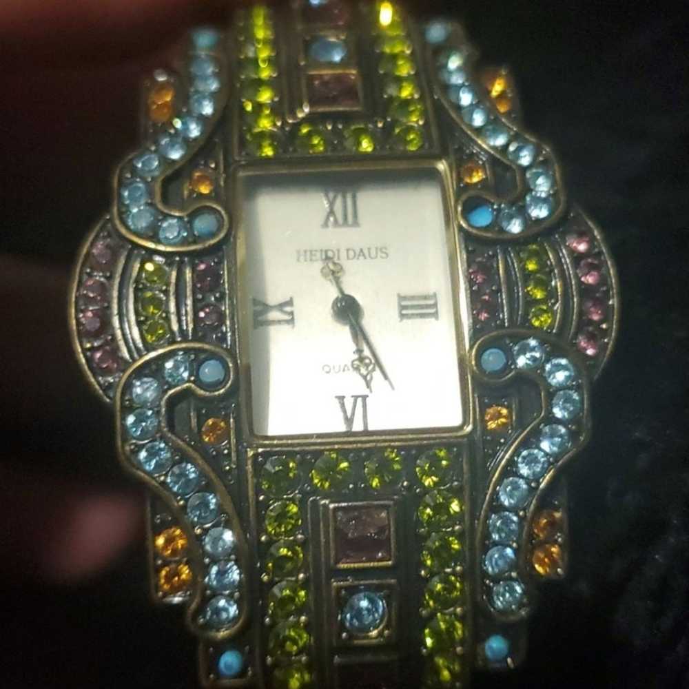 Heidi Daus Art Deco Watch - image 2