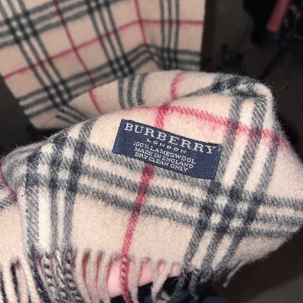 Authentic Burberry Scarf - image 2