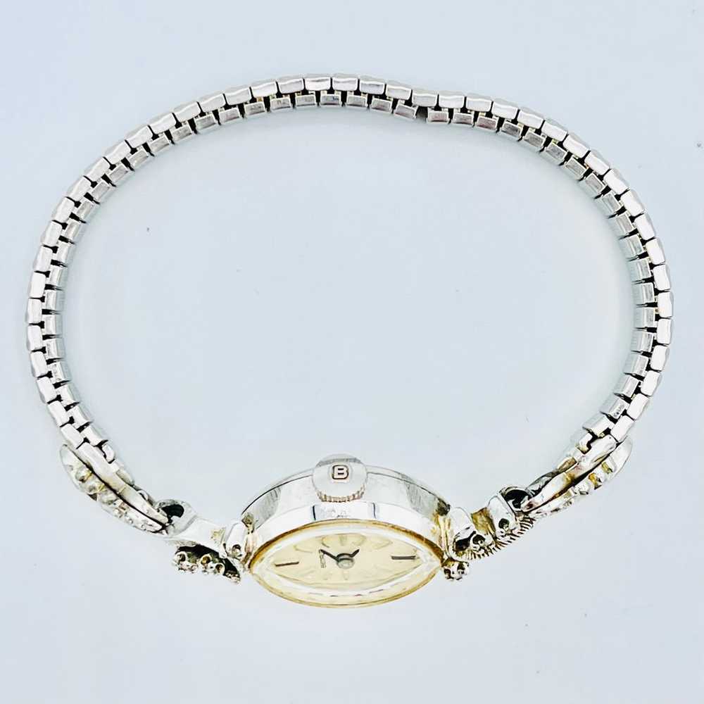 Rare Vintage Benrus Diamond Gold Watch - image 9