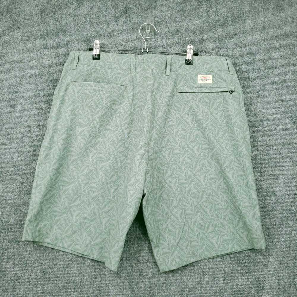 Faherty Faherty Shorts Mens 35 Green All Day Chin… - image 2