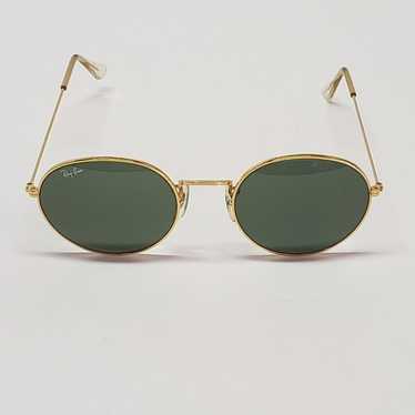 Vintage Ray-Ban Gold Round Metal Sunglasses - image 1