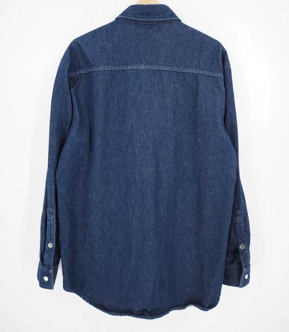 Raf Simons Raf Simons blue denim shirt jacket - D… - image 2