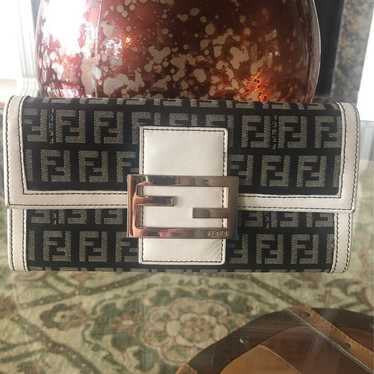 Authentic Fendi Zucca Long Wallet Nice - image 1