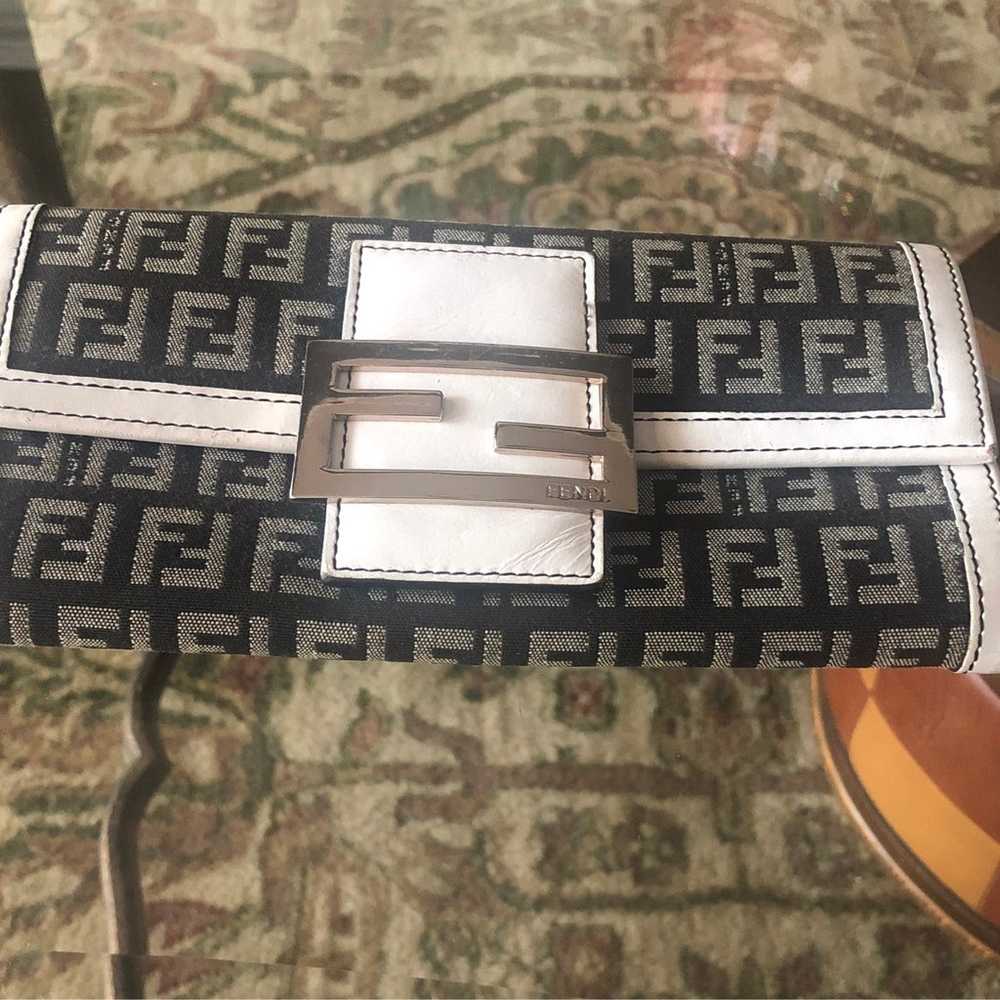 Authentic Fendi Zucca Long Wallet Nice - image 2