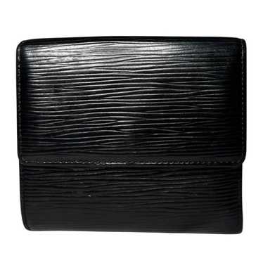 GUC VINTAGE LOUIS VUITTON BLACK WALLET EPI LEATHER - image 1