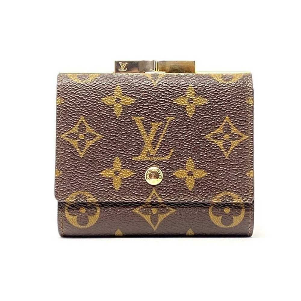 Louis Vuitton Monogram Kiss lock Wallet - image 1