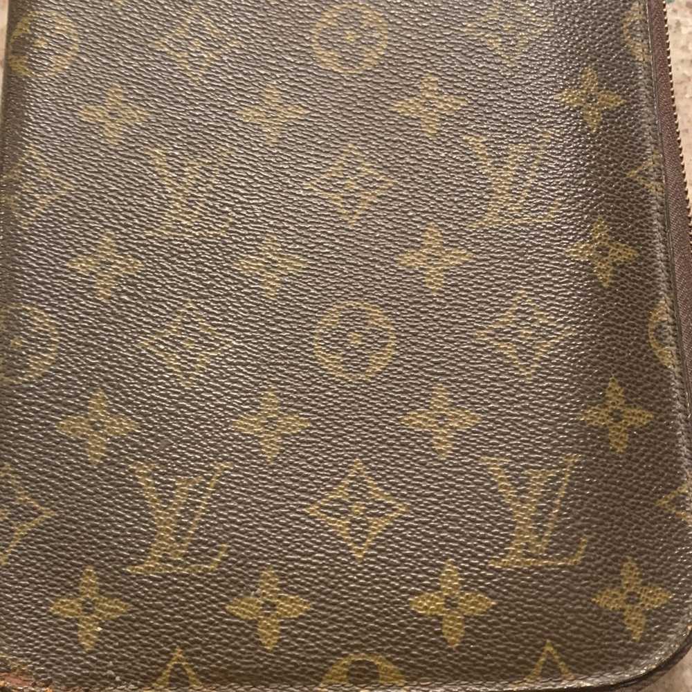 Louis Vuitton Monogram Zip around Agenda Vintage - image 2