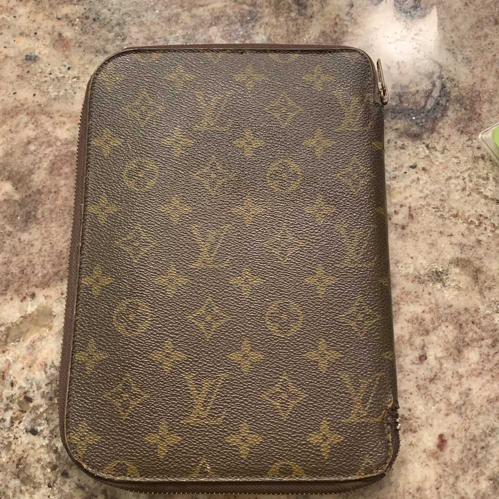 Louis Vuitton Monogram Zip around Agenda Vintage - image 3