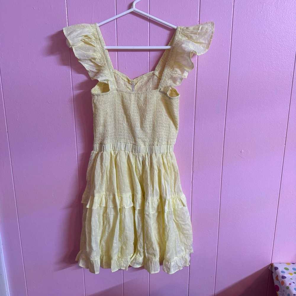 yellow mable smocked dress - image 2