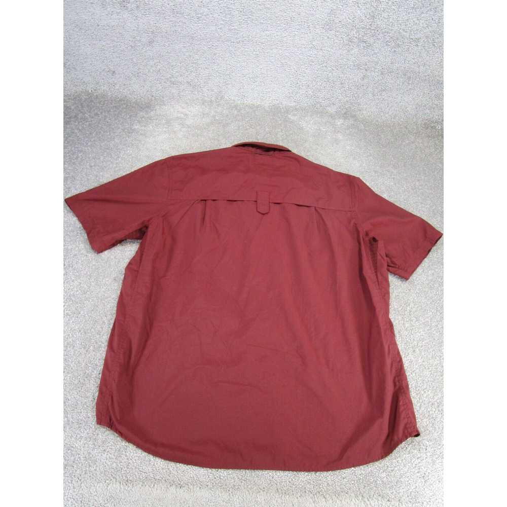 Vintage Rei Shirt Mens Xl Red Short Sleeve Hiking… - image 3