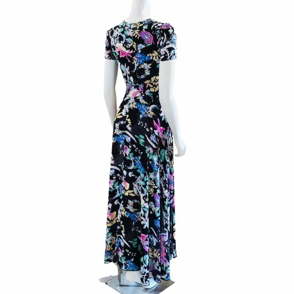 Vintage 90s Retro Floral Maxi Dress - image 5