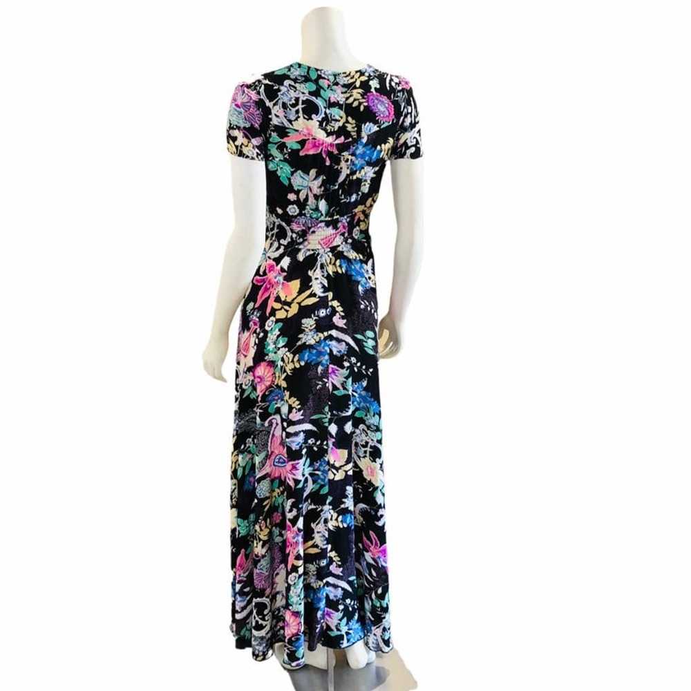 Vintage 90s Retro Floral Maxi Dress - image 6