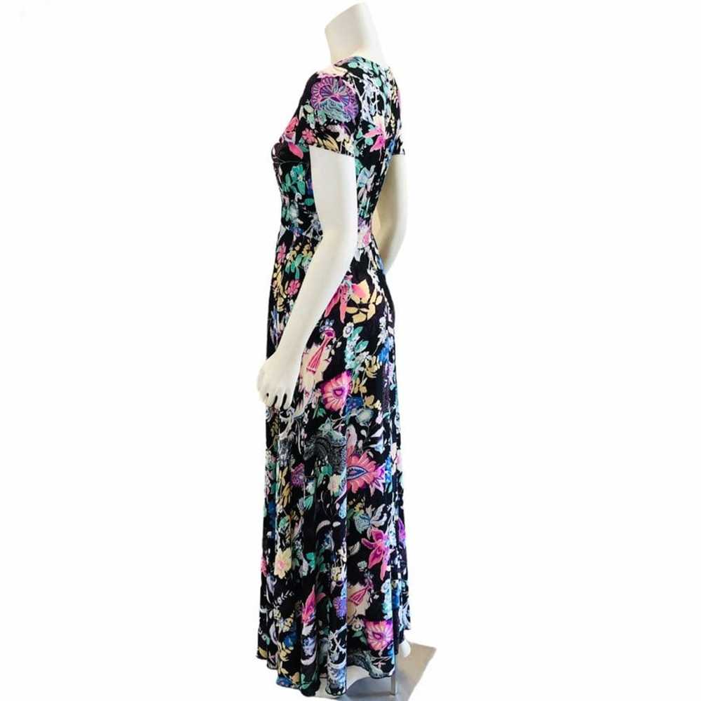 Vintage 90s Retro Floral Maxi Dress - image 8