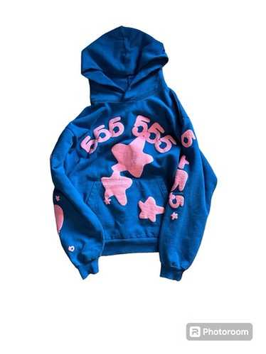 SPYDER パーカー Beluga Sp5der ブルー〇関送無料〇 Sp5der Beluga Hoodie Blue Men's - FW23 - US