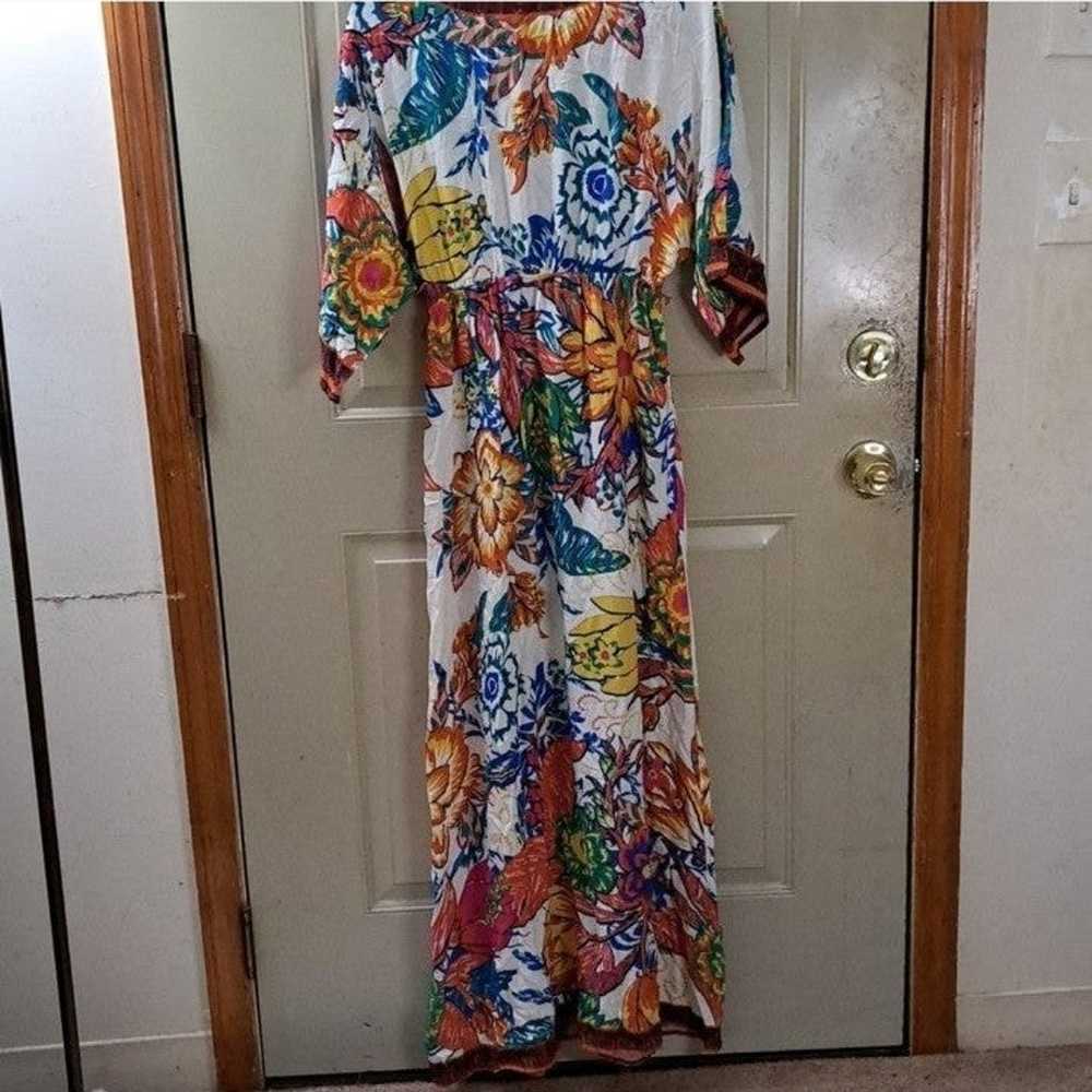 Flying Tomato Floral Maxi Dress Y2K - image 11