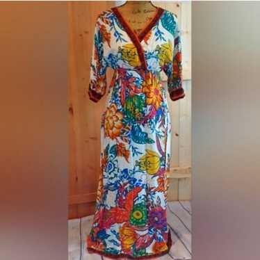 Flying Tomato Floral Maxi Dress Y2K - image 1