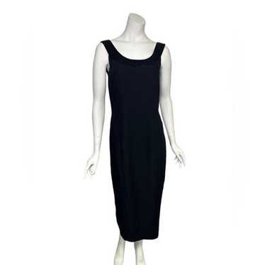 Hollywood Nites Vintage Classic Black Gown fits a 