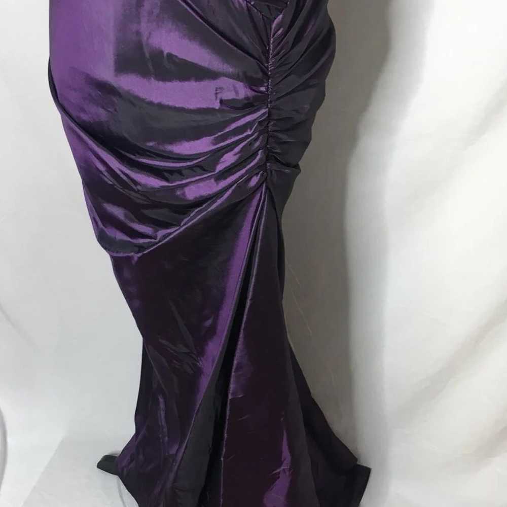 XSCAPE vintage deep purple formal dress - image 2