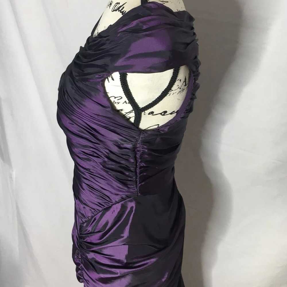 XSCAPE vintage deep purple formal dress - image 4