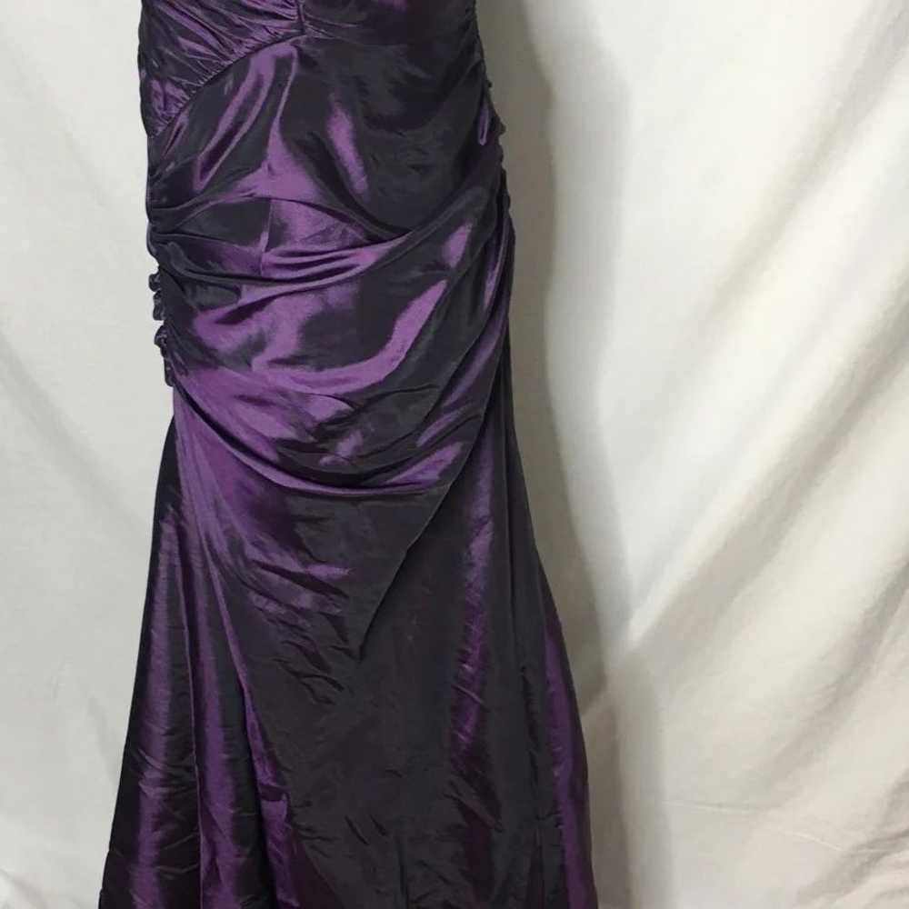 XSCAPE vintage deep purple formal dress - image 5