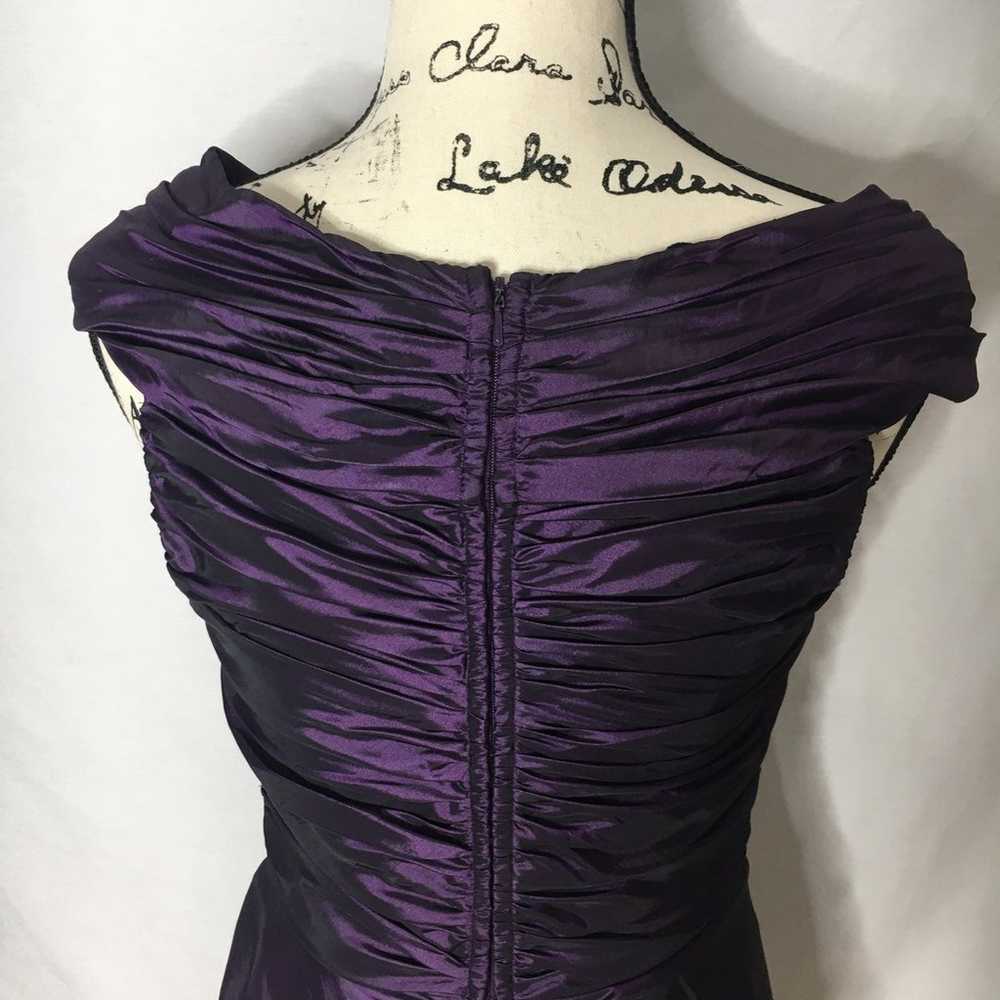 XSCAPE vintage deep purple formal dress - image 6