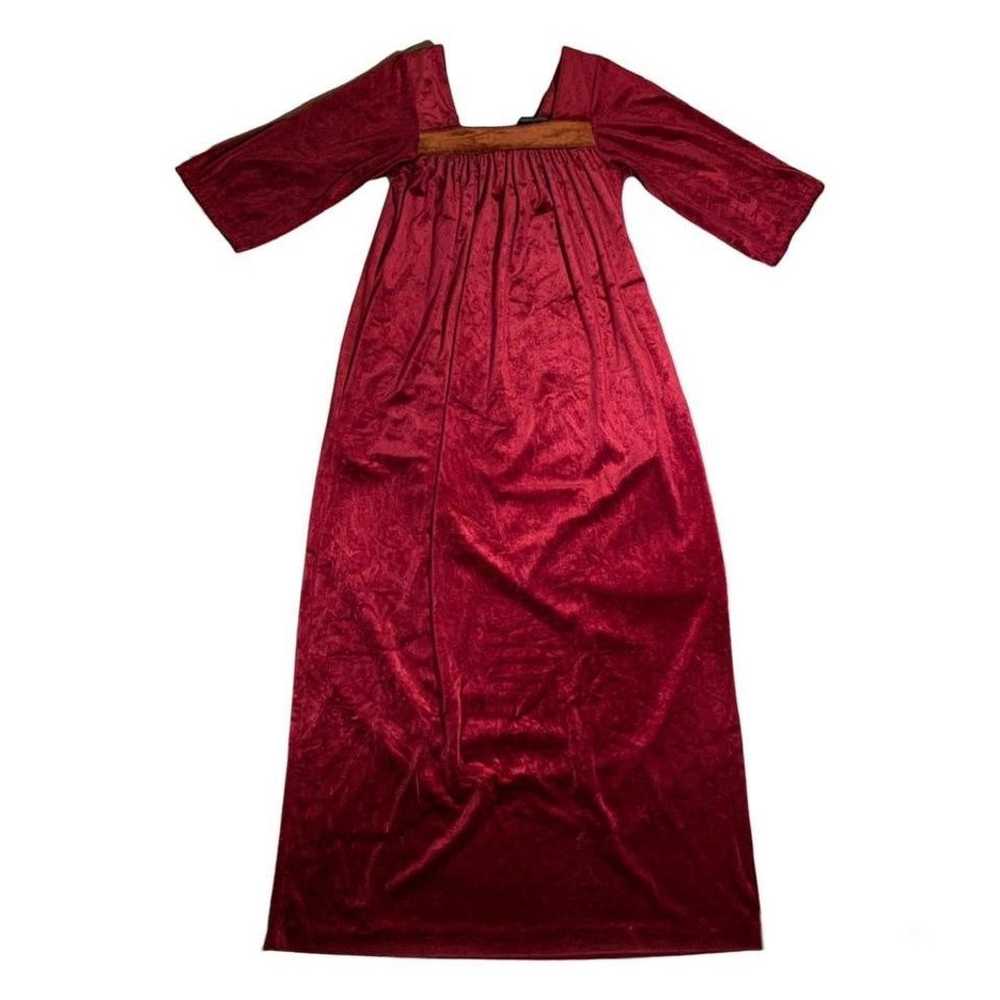 vintage velvet dress - image 3