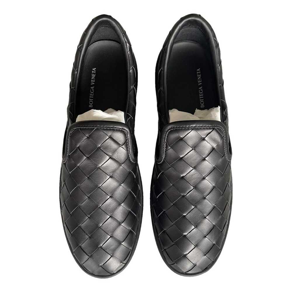 Bottega Veneta Leather low trainers - image 1