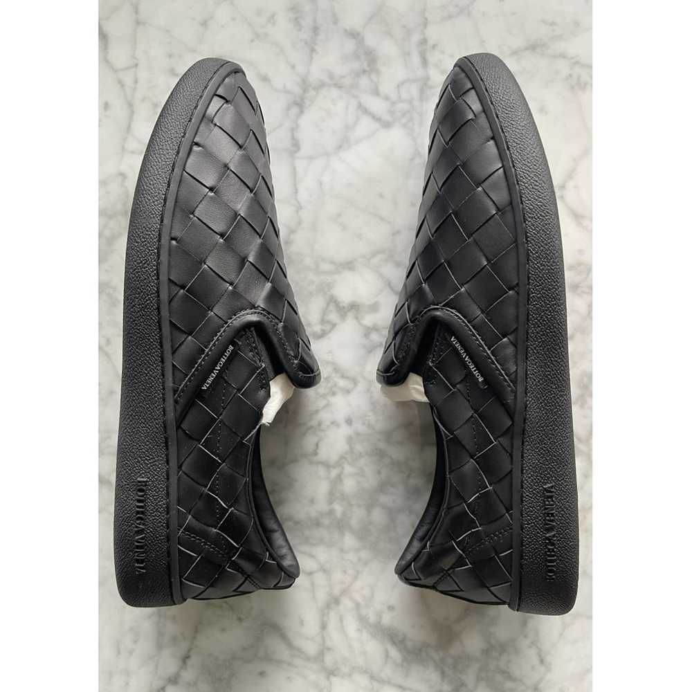 Bottega Veneta Leather low trainers - image 2