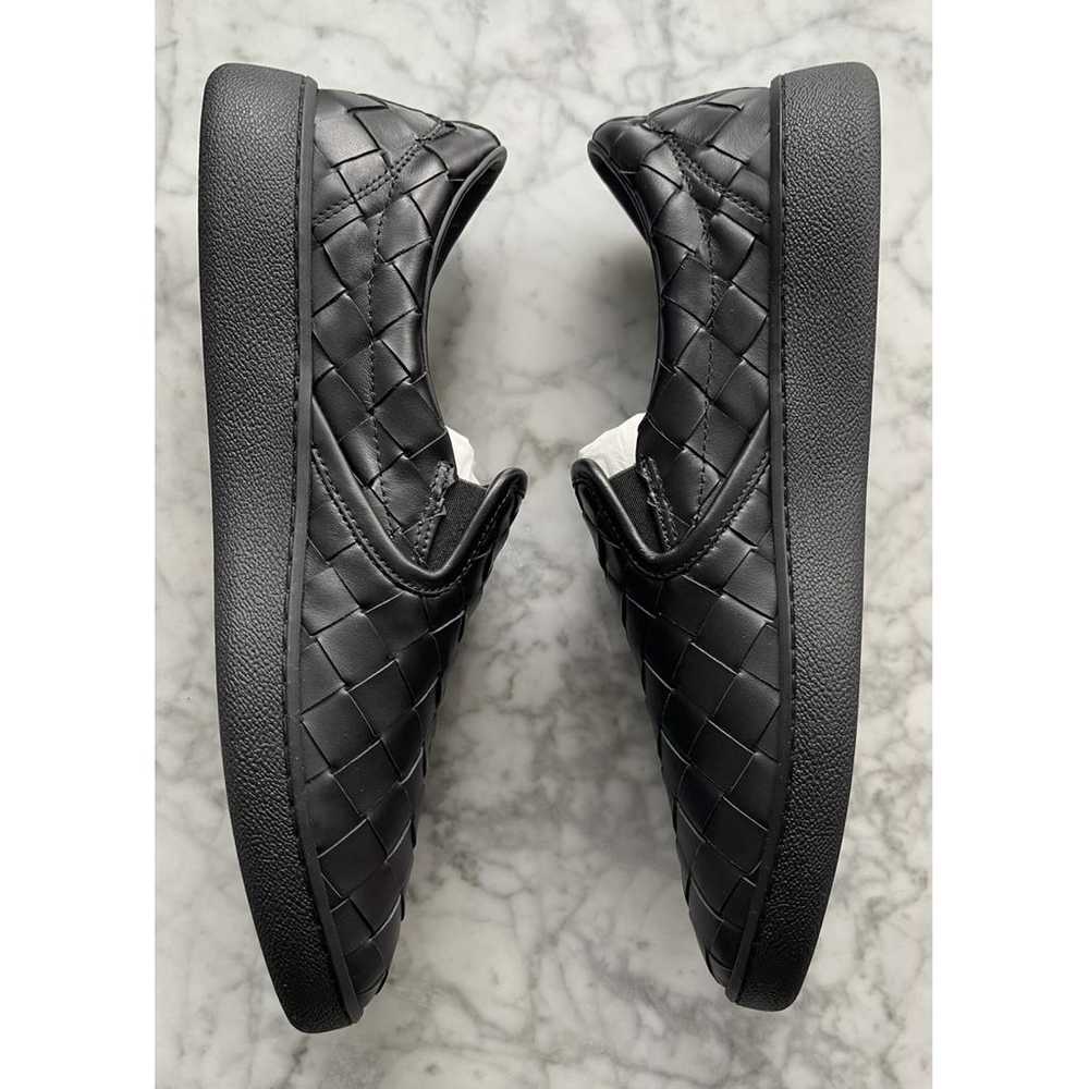 Bottega Veneta Leather low trainers - image 3