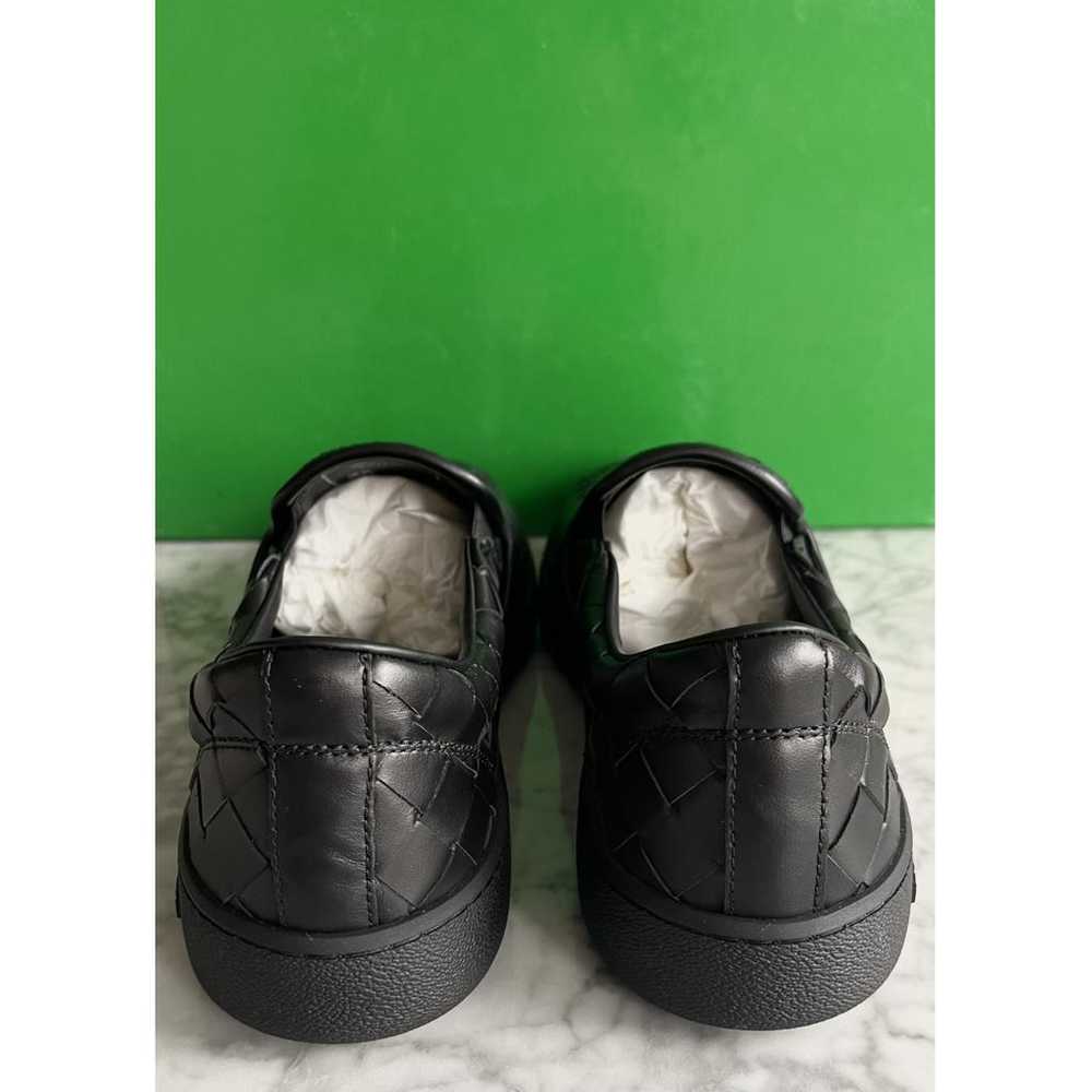 Bottega Veneta Leather low trainers - image 8