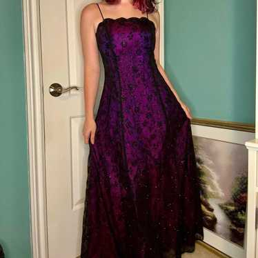 VINTAGE Whimsygoth Y2K prom dress